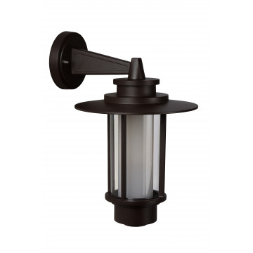Настенный фонарь Lucide Goess 27841/01/43, IP54, 1xE27x23W, коричневый, металл, металл с пластиком - миниатюра 2