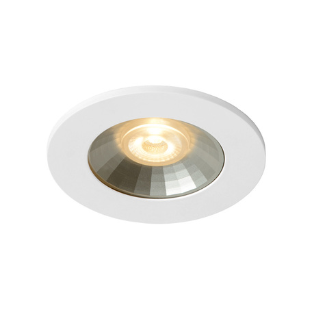 Встраиваемый светодиодный светильник Lucide Inky-LED 22970/06/99, LED 6W, 2700K (теплый), белый, металл - миниатюра 1