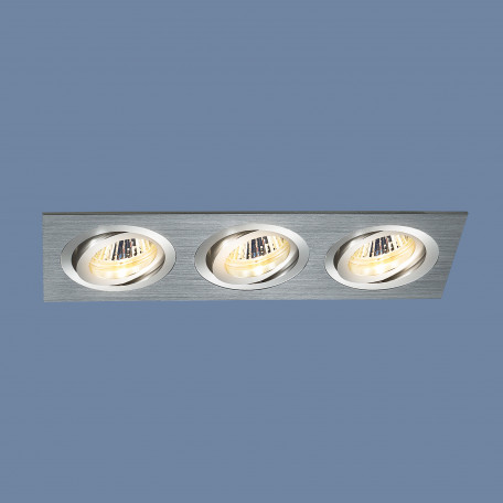 Встраиваемый светильник Elektrostandard Mesku 1011/3 MR16 CH a029904