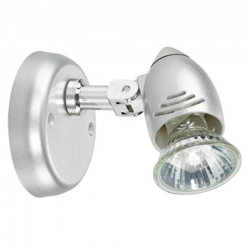 Настенный светильник с регулировкой направления света Nowodvorski Colville Silver 5732, 1xGU10x35W