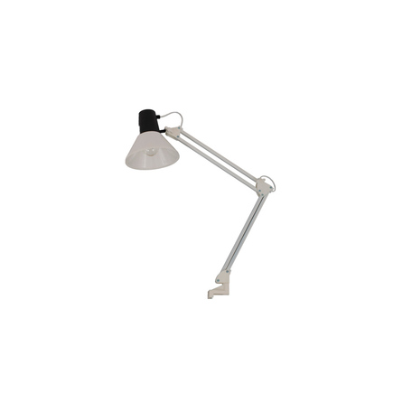Настольная лампа Nowodvorski Student 002/00, 1xE27x60W, белый, металл - миниатюра 1