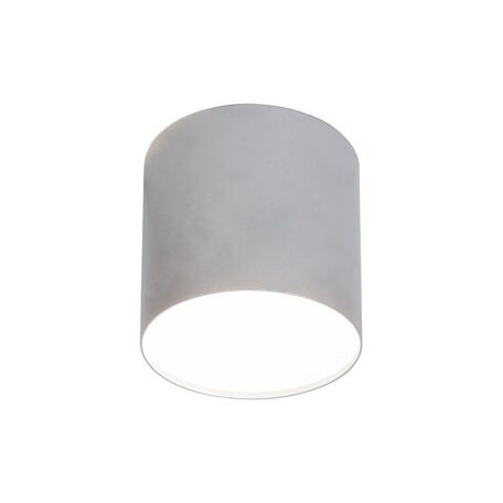 Потолочный светильник Nowodvorski Point Plexi 6527, 1xGU10x35W, серебро с белым, металл с пластиком, пластик - миниатюра 1