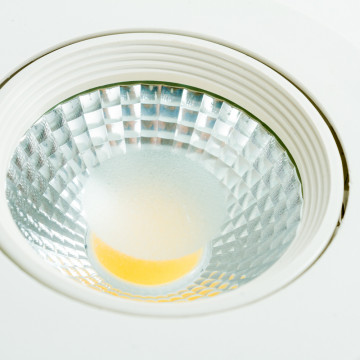 Встраиваемый светодиодный светильник Nowodvorski Downlight Cob 6971, LED 5W 3000K 380lm, белый, пластик - миниатюра 4