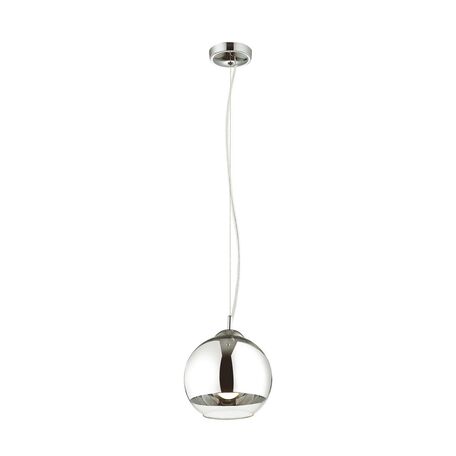 Подвесной светильник Favourite Erbsen 1689-1P, 1xE27x60W, хромированный, металл, стекло - миниатюра 1