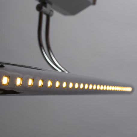 Настенный светодиодный светильник для подсветки картин Arte Lamp Picture Lights LED A1107AP-1CC, LED 7W 3000K 455lm CRI≥70, хромированный, металл - миниатюра 4