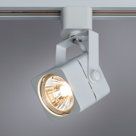 Светильник для трековой системы Arte Lamp Lente A1314PL-1WH, 1xGU10x50W - миниатюра 2