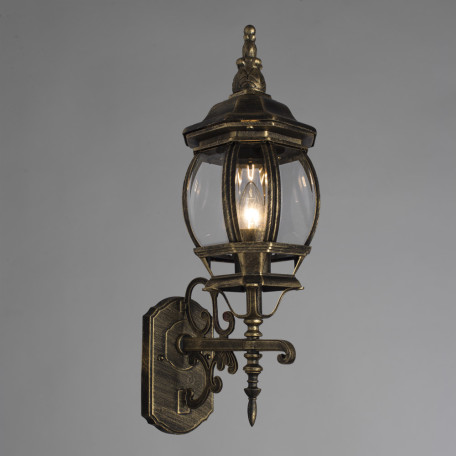 Настенный фонарь Arte Lamp Atlanta A1041AL-1BN, IP44, 1xE27x75W - миниатюра 2