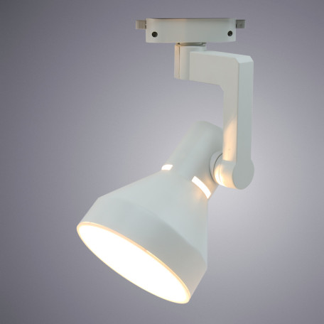 Светильник для трековой системы Arte Lamp Instyle Nido A5108PL-1WH, 1xE27x60W - фото 2