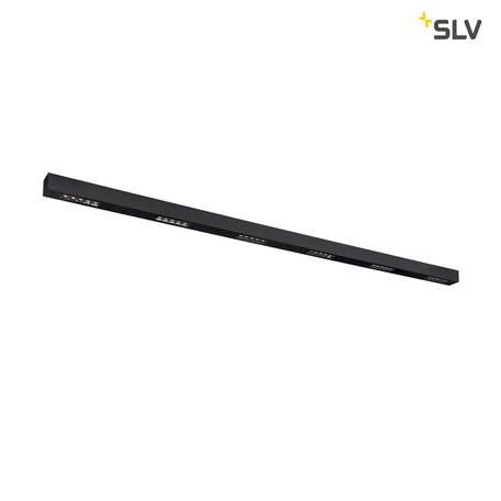 Потолочный светодиодный светильник SLV Q-LINE® BAP CL 2m LED 1000692, LED 3000K, черный, металл