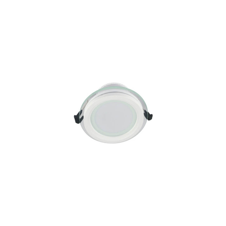 Встраиваемый светодиодный светильник Lumina Deco Saleto LDC 8097-RD-6W (LDC 8097-ROUND-GL-6WSMD-D100 WT), LED 6W 4000K