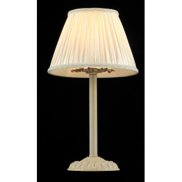 Настольная лампа Maytoni Olivia ARM326-00-W, 1xE14x40W, бежевый, металл, текстиль - миниатюра 3