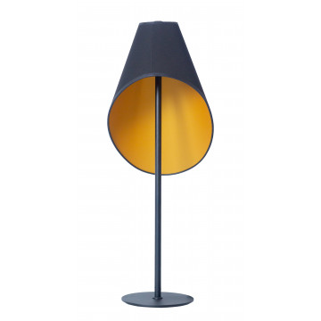 Настольная лампа Topdecor Bee T1 12 02/21, 2xG9x50W, черный, черный с золотом, металл, текстиль - миниатюра 5