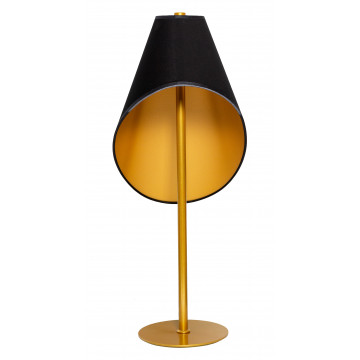 Настольная лампа Topdecor Bee T1 21 02/21, 2xG9x50W, золото, черный с золотом, металл, текстиль - миниатюра 3