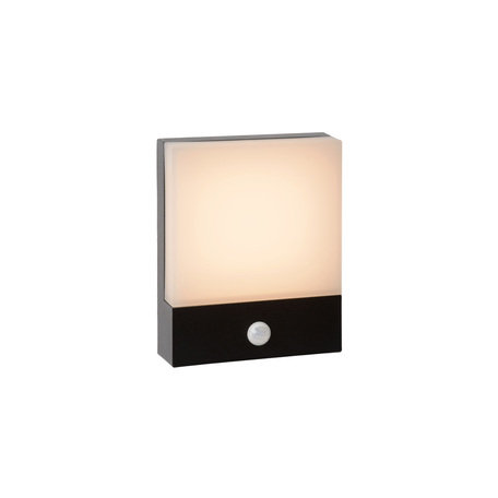 Настенный светодиодный светильник Lucide Limba 27877/06/30, IP54, LED 6W, 3000K (теплый), черный, белый, металл, пластик - миниатюра 1