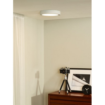 Потолочный светодиодный светильник Lucide Brice-LED 28106/24/31, IP40, LED 15W 3000K 1118lm CRI80, белый, металл с пластиком - миниатюра 2
