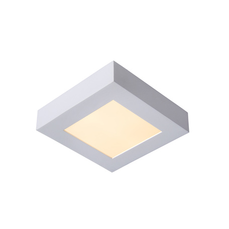 Потолочный светодиодный светильник Lucide Brice-LED 28107/17/31, IP40, LED 15W 3000K 982lm CRI80, белый, металл с пластиком
