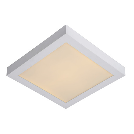 Потолочный светодиодный светильник Lucide Brice-LED 28107/30/31, IP40, LED 30W 3000K 2174lm CRI80, белый, металл с пластиком