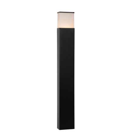 Садово-парковый светодиодный светильник Lucide Limba 27878/90/30, IP54, LED 9W, 3000K (теплый), черный, белый, металл, пластик - миниатюра 1