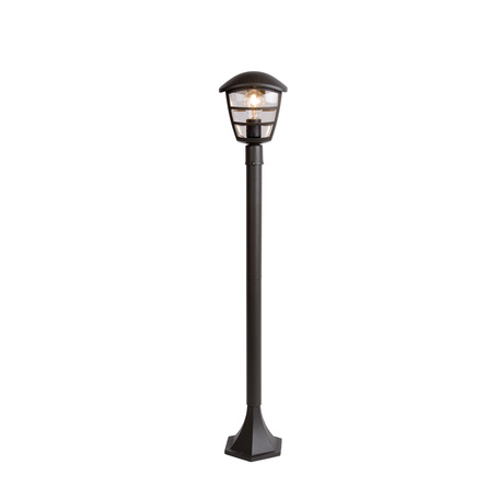 Садово-парковый светильник Lucide Istro 29803/01/30, IP44, черный, прозрачный, металл, пластик - миниатюра 1