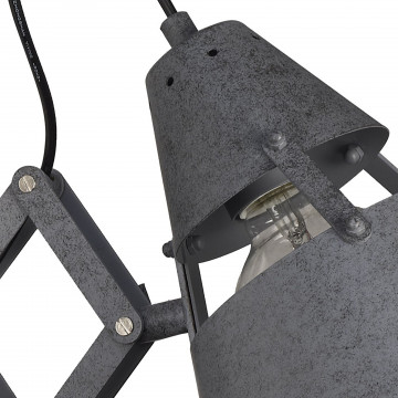 Настенный светильник с регулировкой направления света Mantra Industrial 5444, 1xE27x20W - миниатюра 4