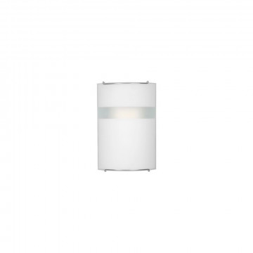 Настенный светильник Nowodvorski Lux Mat 2267, 1xE14x60W, хром, белый, металл, стекло - миниатюра 1
