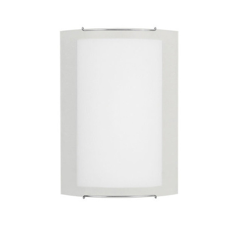 Настенный светильник Nowodvorski Lux Mat 2269, 1xE27x100W, хром, белый, металл, стекло - миниатюра 1
