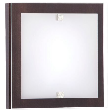 Потолочный светильник Nowodvorski Kyoto 3765, 1xG9x50W, венге, белый с прозрачным, прозрачный с белым, дерево, стекло - миниатюра 1