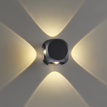 Настенный светодиодный светильник Odeon Light Hightech Miko 4222/8WL, IP54, LED 4W 3200K 716lm - миниатюра 3