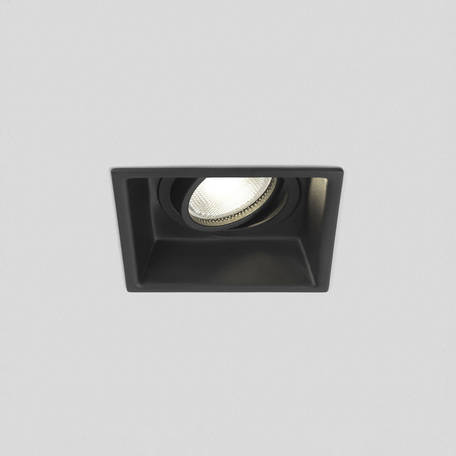 Встраиваемый светильник Astro Minima 1249020 (5796), 1xGU10x50W, черный, металл - миниатюра 1
