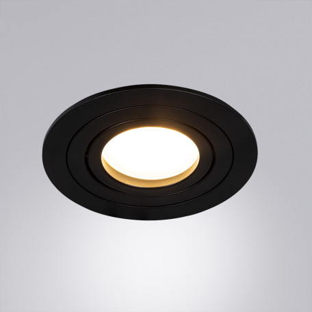 Встраиваемый светильник Arte Lamp Tarf A2167PL-1BK, 1xGU10x50W - миниатюра 3
