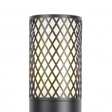 Настенный фонарь Favourite Barrel 3019-1W, IP44, 1xE27x40W, черный, черный с белым - миниатюра 3