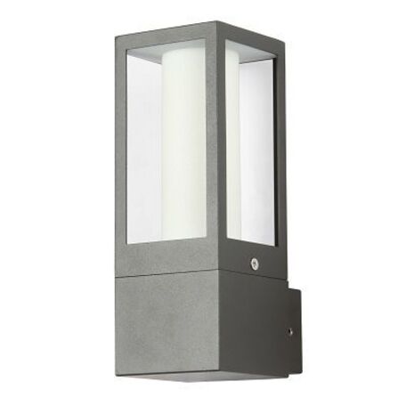 Настенный фонарь Favourite Later 3035-1W, IP65, 1xGU10x35W, черный с прозрачным, черный с белым