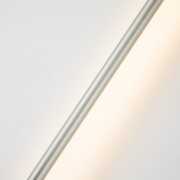 Настенный светодиодный светильник Favourite Reed 3002-1W, LED 12W 3000K 1800lm, холодный стальной - миниатюра 4