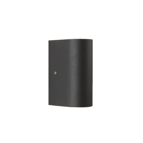 Настенный светодиодный светильник Favourite Tend 3026-2W, IP44, LED 13W 4000K 600lm, черный с прозрачным, черный