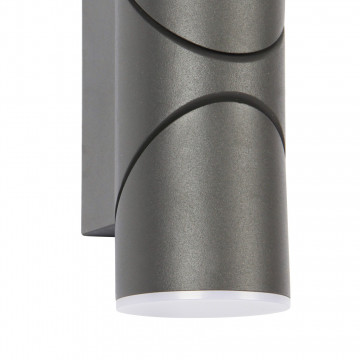 Настенный светодиодный светильник Favourite Pilon 3028-2W, IP54, LED 13W 4000K 600lm, черный с белым, черный - миниатюра 3