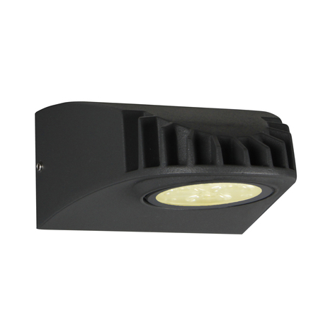 Настенный светодиодный светильник Favourite Versus 3029-1W, IP54, LED 7,5W 4000K 750lm, черный