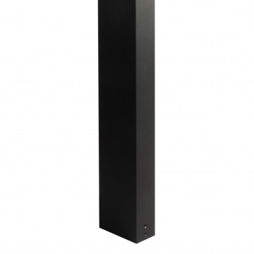Уличный светодиодный фонарь Favourite Slender 3037-1T, IP65, LED 13W 4000K 350lm, черный с белым, черный - миниатюра 2