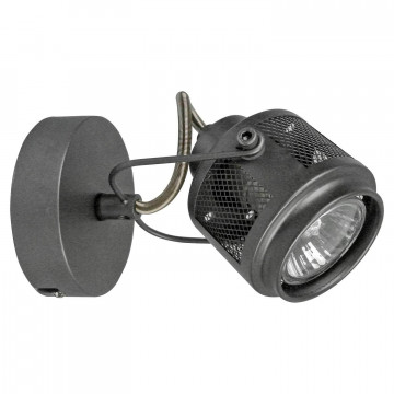 Настенный светильник с регулировкой направления света Lussole Loft Haines LSP-8045, IP21, 1xGU10x35W