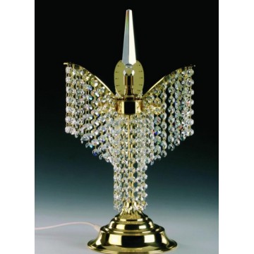 Настольная лампа Artglass SVETLANA CE, 3xG9x40W, золото, прозрачный, металл, хрусталь Artglass Crystal Exclusive