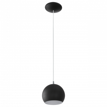 Подвесной светильник Eglo Petto LED 95836, 1xGU10x3,3W, черный, металл