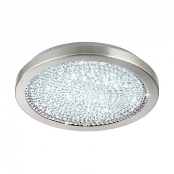 Потолочный светодиодный светильник Eglo Arezzo 2 32047, LED 17,92W 4000K 2300lm CRI>80, стекло, хрусталь