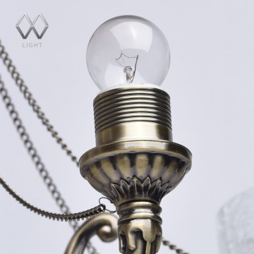 Подвесная люстра MW-Light Аманда 481011608, 8xE27x60W - миниатюра 10