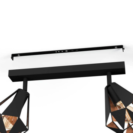 Настенно-потолочный светильник Eglo Carlton 7 43716, 2xE27x40W - миниатюра 5