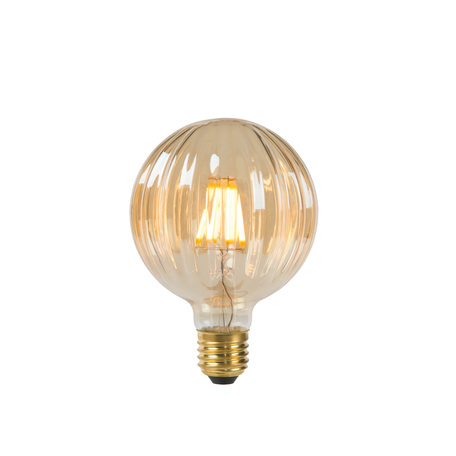 Филаментная светодиодная лампа Lucide 80104/06/62 шар E27 6W, 2200K (теплый) CRI80 220V, гарантия 30 дней