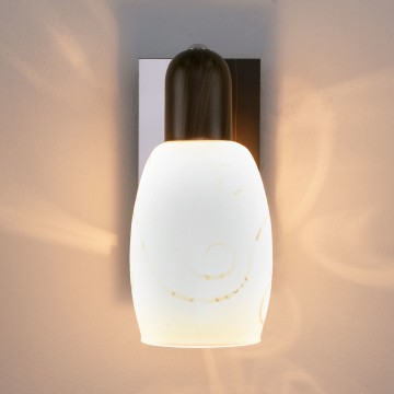 Настенный светильник с регулировкой направления света Eurosvet Andre 60301/1 хром/венге (00000058999), 1xE14x40W - миниатюра 5