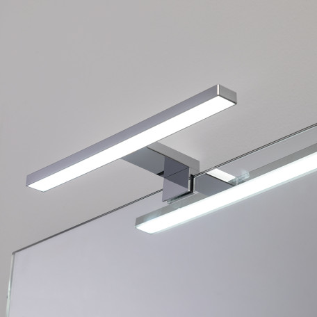 Настенный светодиодный светильник для подсветки зеркал Arte Lamp Stecca A2737AP-1CC, IP44, LED 7W 4000K 525lm CRI≥80 - миниатюра 4