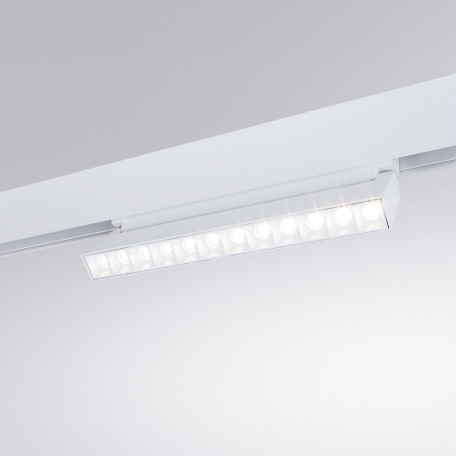 Светодиодный светильник для трековой системы Arte Lamp Linea A4668PL-1WH, LED 12W 4000K 1100lm CRI≥90 - миниатюра 2