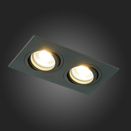 Встраиваемый светильник ST Luce ST251.408.02, 2xGU10x50W - миниатюра 9