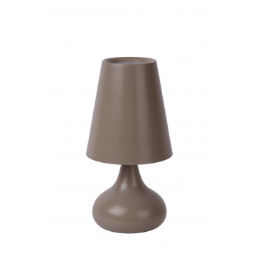 Настольная лампа Lucide Isla 34500/81/41, 1xE14x40W, коричневый, металл - миниатюра 2