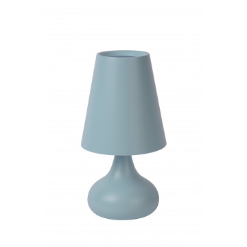 Настольная лампа Lucide Isla 34500/81/68, 1xE14x40W, синий, металл - миниатюра 2
